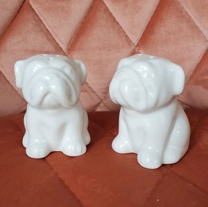 Bulldog Salt & Pepper Shakers